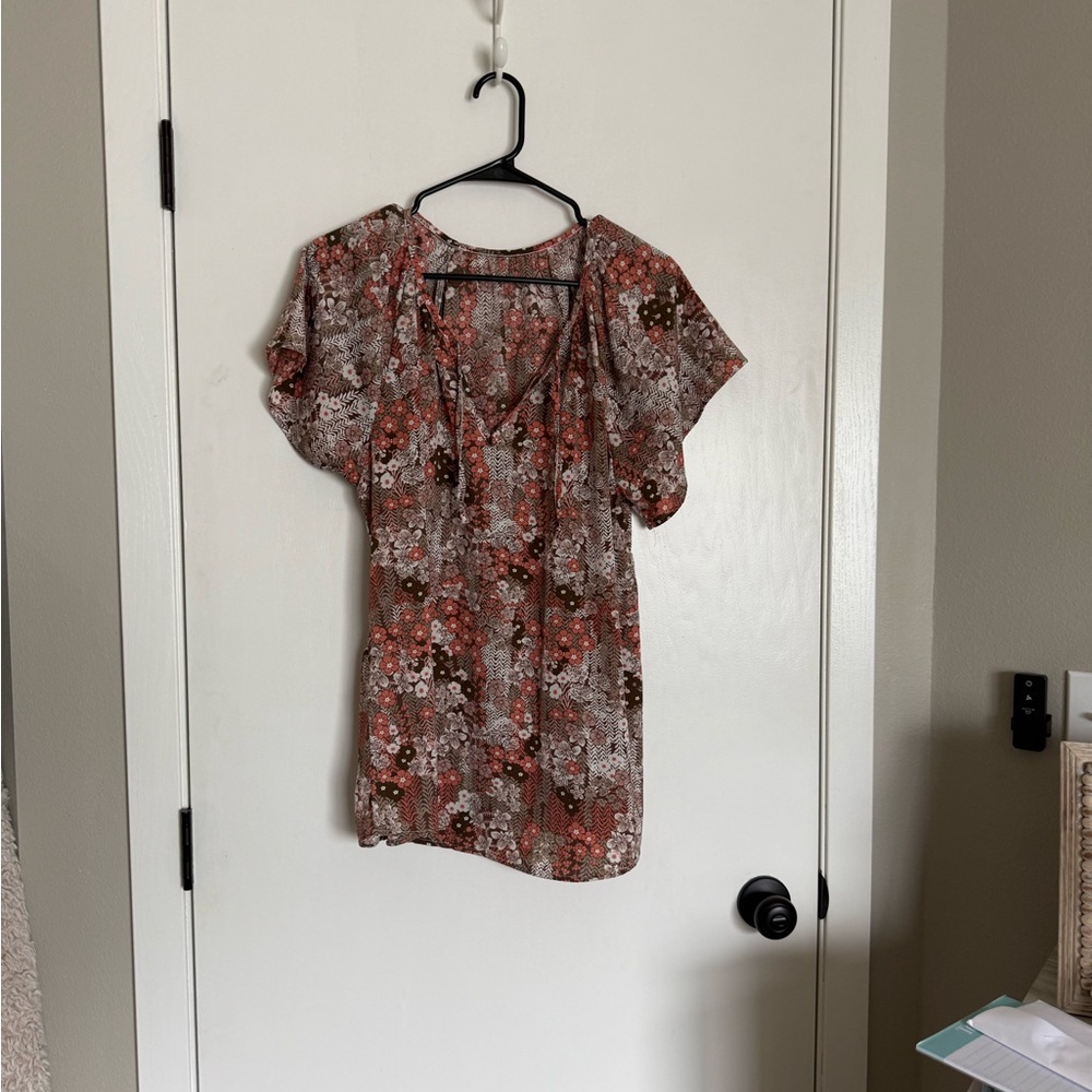 Floral Print Women's Top